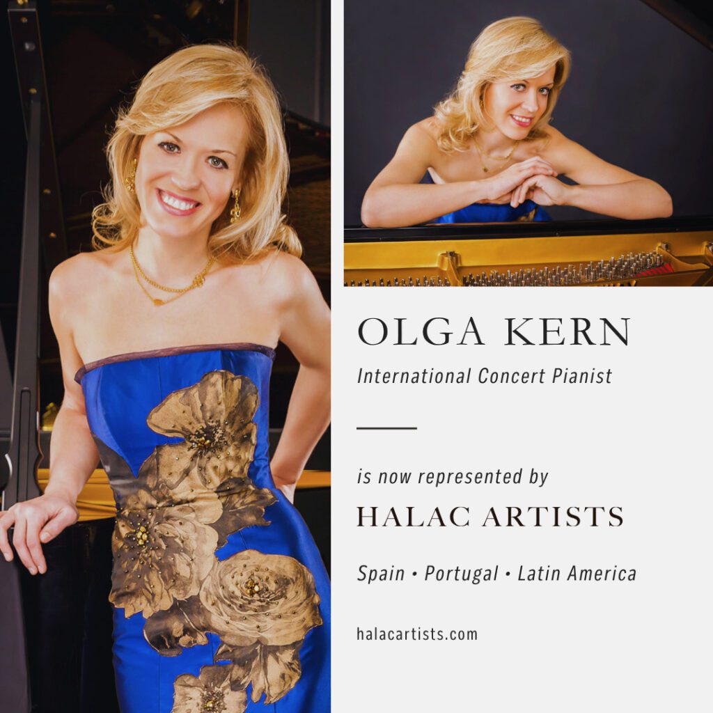 Olga Kern is now represented by HALAC ARTISTS